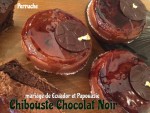 伝統的なシブーストをチョコレートで作り、タルトショコラと組み合わせる